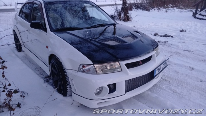 Mitsubishi Lancer EVO 6 LHD 1999 bílé pěkné 1999