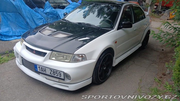 Mitsubishi Lancer EVO 6 LHD 1999 bílé pěkné 1999