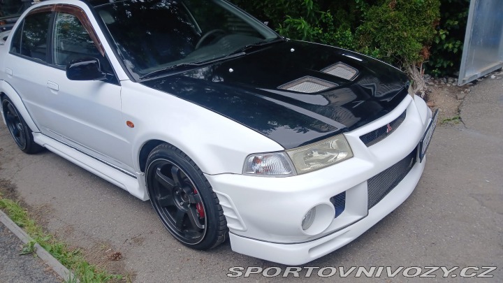Mitsubishi Lancer EVO 6 LHD 1999 bílé pěkné 1999