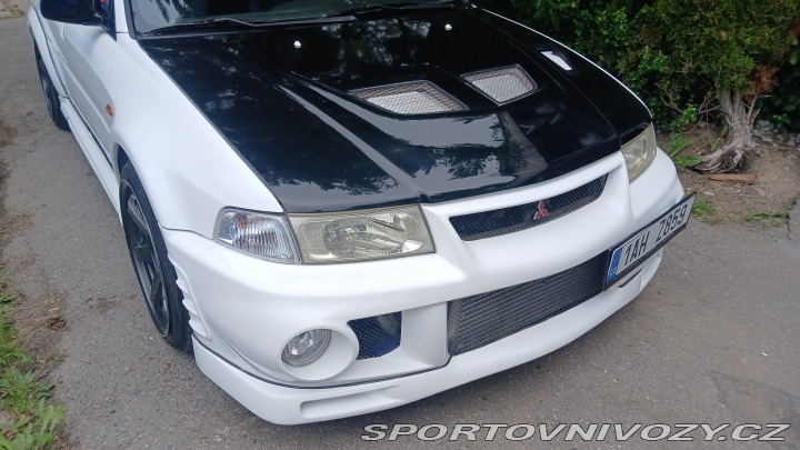 Mitsubishi Lancer EVO 6 LHD 1999 bílé pěkné 1999
