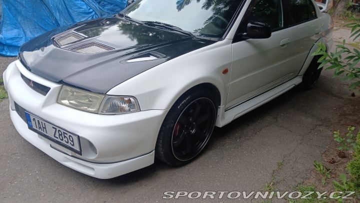 Mitsubishi Lancer EVO 6 LHD 1999 bílé pěkné 1999