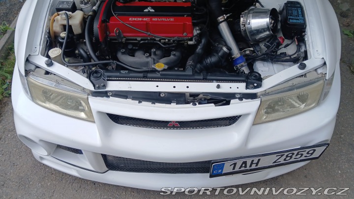 Mitsubishi Lancer EVO 6 LHD 1999 bílé pěkné 1999