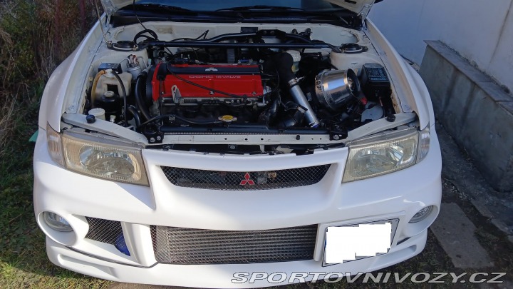 Mitsubishi Lancer EVO 6 LHD 1999 bílé pěkné 1999
