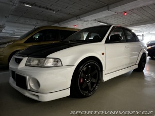Mitsubishi Lancer EVO 6 LHD 1999 bílé pěkné 1999