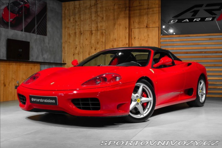 Ferrari 360 3,6 SPIDER F1, ROSSO CORS 2004