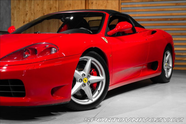 Ferrari 360 3,6 SPIDER F1, ROSSO CORS 2004