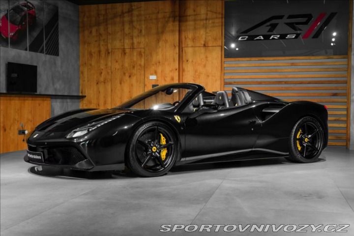 Ferrari 488 3,9 SPIDER, ALCANTARA, KA 2016