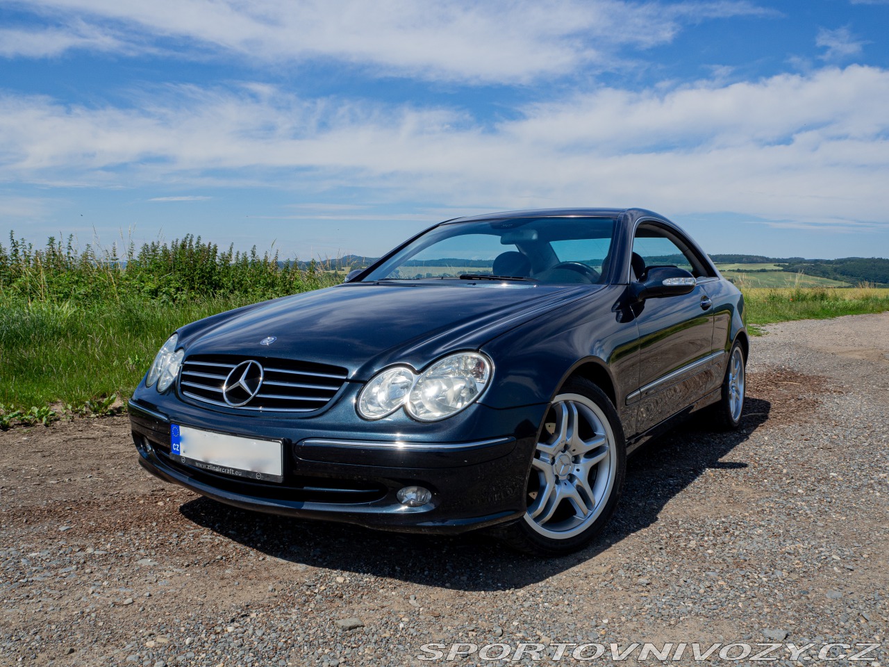 Tappetini Auto In Velluto Per Mercedes CLK (W209/C209/A209) – 2 Pezzi, Nero, Con Fissaggi