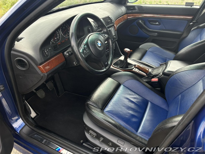 BMW M5 e39 M5, Avusblau 2000
