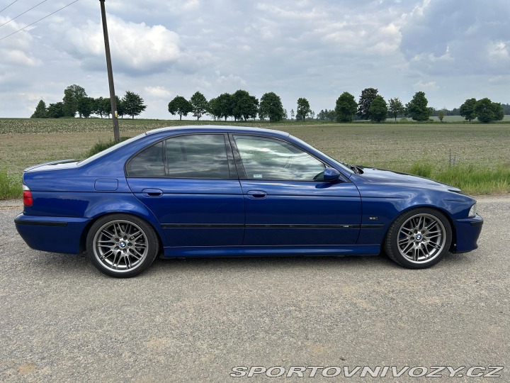 BMW M5 e39 M5, Avusblau 2000