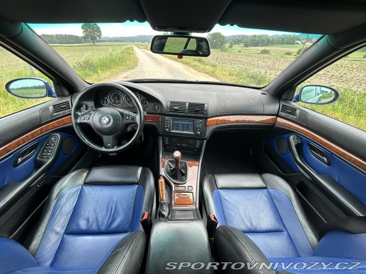 BMW M5 e39 M5, Avusblau 2000