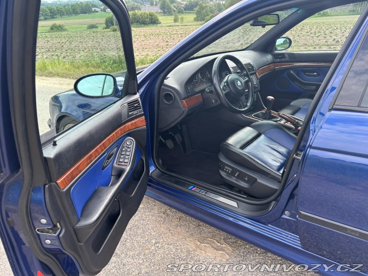BMW M5 e39 M5, Avusblau 2000