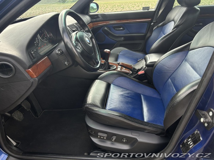 BMW M5 e39 M5, Avusblau 2000