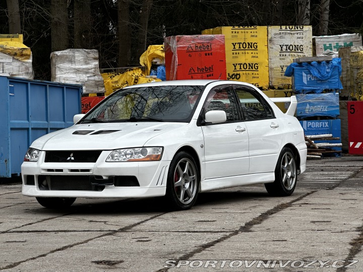 Mitsubishi Lancer EVO 7 JDM LHD pěkné bez koroz 2001
