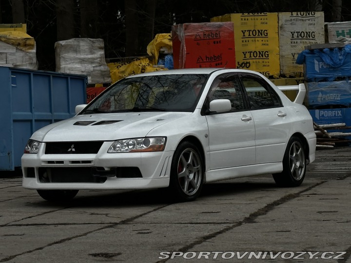 Mitsubishi Lancer EVO 7 JDM LHD pěkné bez koroz 2001