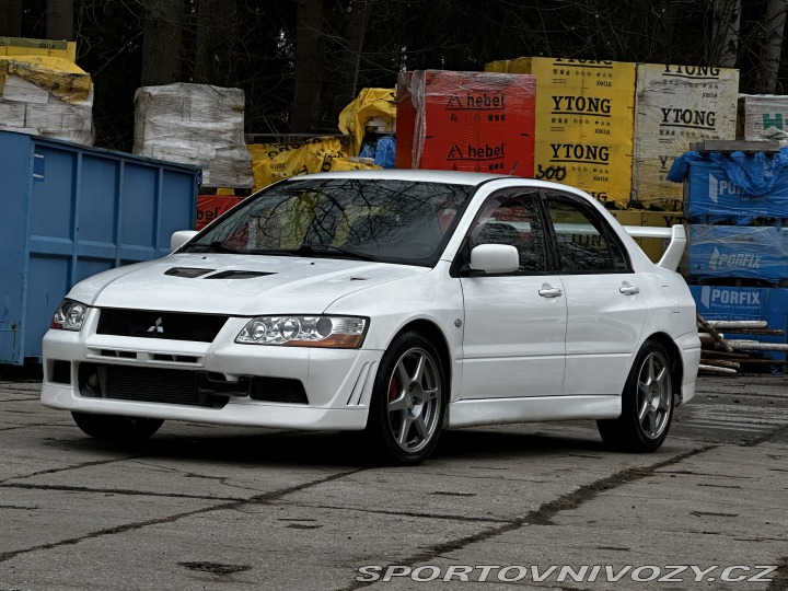 Mitsubishi Lancer EVO 7 JDM LHD pěkné bez koroz 2001