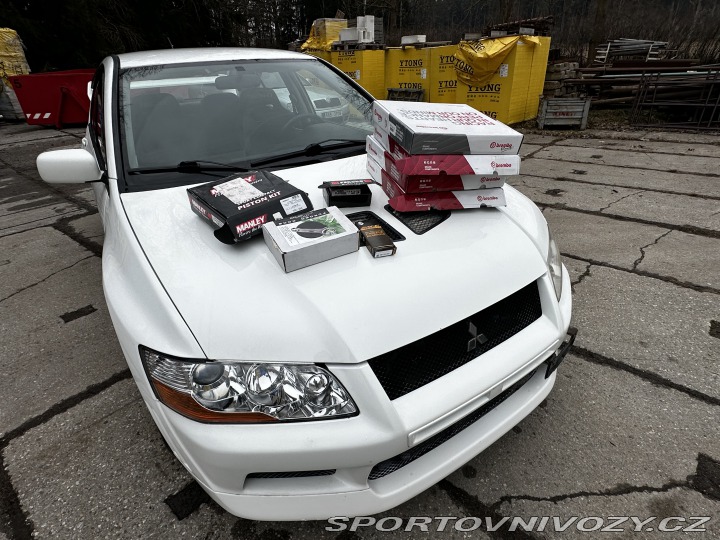 Mitsubishi Lancer EVO 7 JDM LHD pěkné 2001