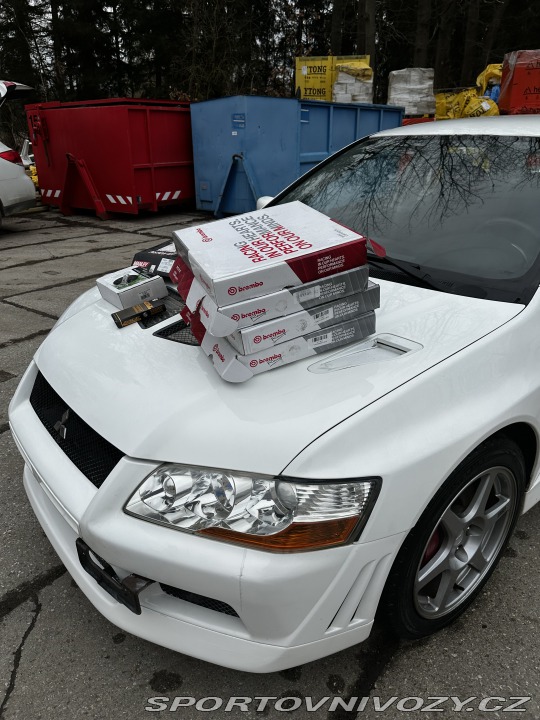 Mitsubishi Lancer EVO 7 JDM LHD pěkné bez koroz 2001