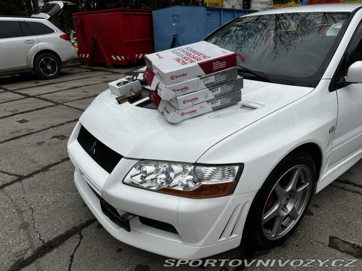 Mitsubishi Lancer EVO 7 JDM LHD pěkné bez koroz 2001