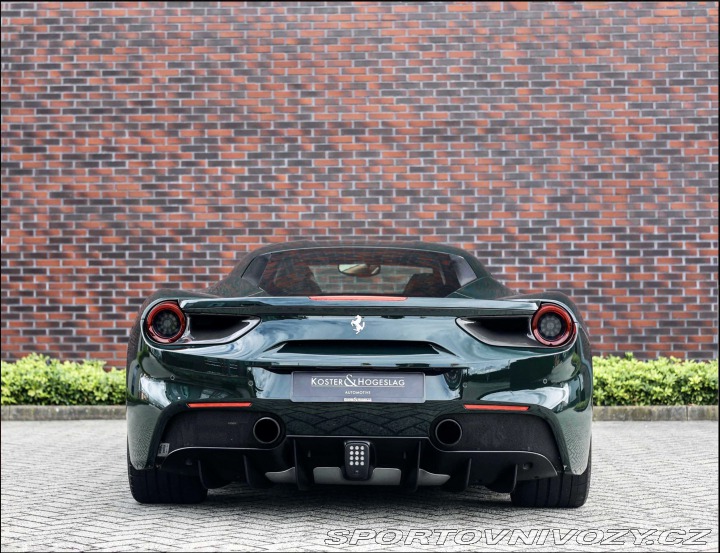 Ferrari 488 GTB, DCT, VERDE BRITISH 2018