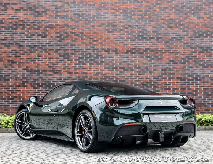 Ferrari 488 GTB, DCT, VERDE BRITISH 2018