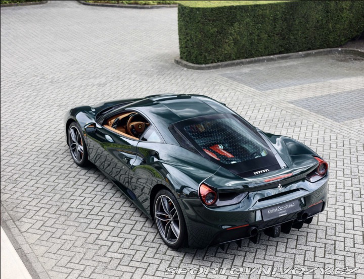 Ferrari 488 GTB, DCT, VERDE BRITISH 2018