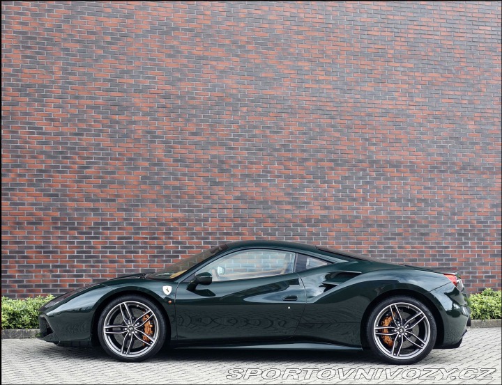 Ferrari 488 GTB, DCT, VERDE BRITISH 2018