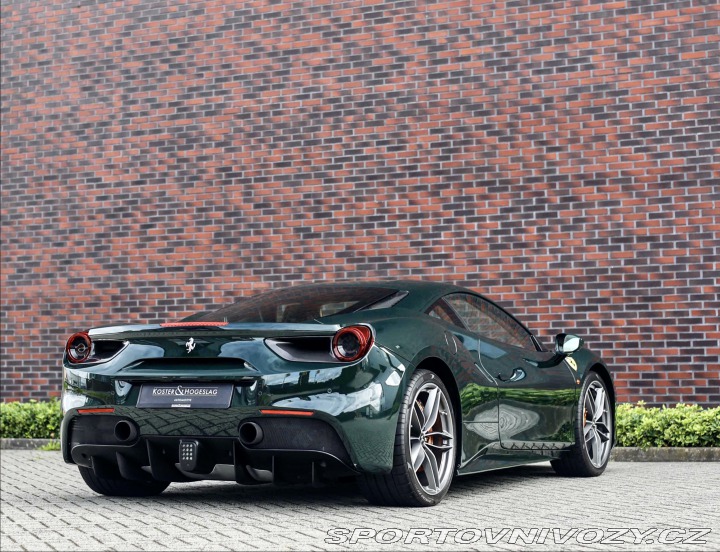 Ferrari 488 GTB, DCT, VERDE BRITISH 2018
