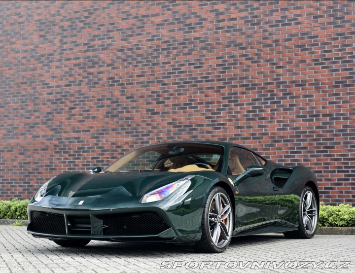 Ferrari 488 GTB, DCT, VERDE BRITISH 2018