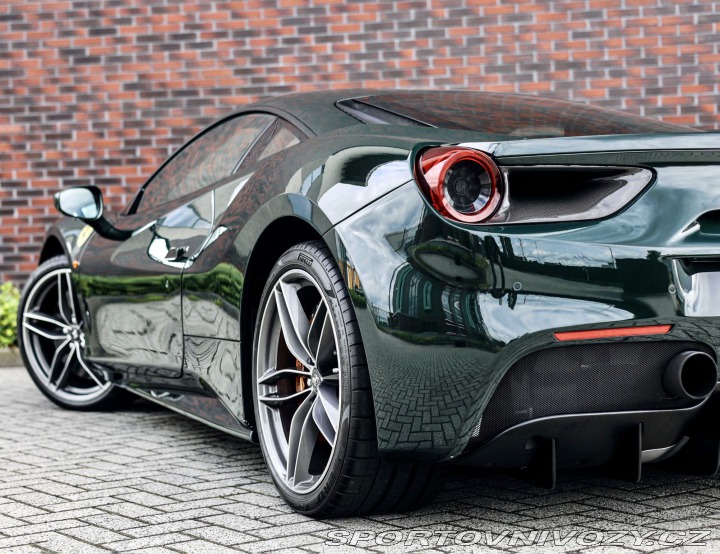 Ferrari 488 GTB, DCT, VERDE BRITISH 2018