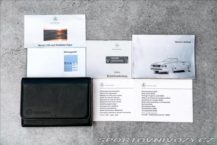 Mercedes-Benz SL 500 ROADSTER, CZ OV,RU 1997