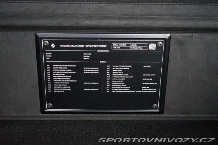 Ferrari 812 Carbon Pas-Dis LIFT JBL Z 2018