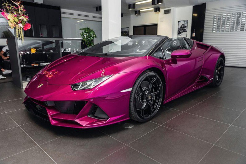 Lamborghini Huracán EVO Spyder/Viola Bast/Skl