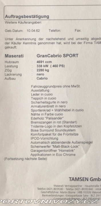 Maserati GranCabrio Sport 2013
