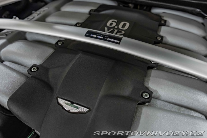 Aston Martin DB9 6.0 V12, nízké km, 2.maj. 2010