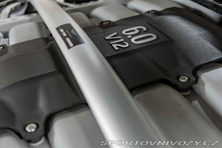 Aston Martin DB9 6.0 V12, nízké km, 2.maj. 2010