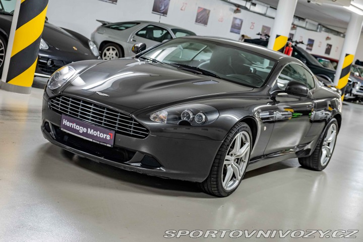 Aston Martin DB9 6.0 V12, nízké km, 2.maj. 2010
