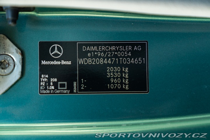 Mercedes-Benz CLK 1999