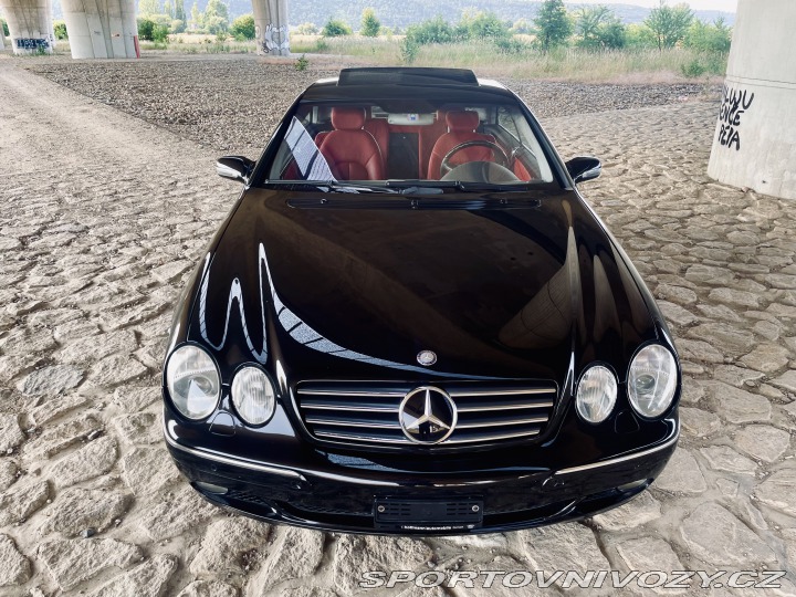Mercedes-Benz CL Cl600 5.8 V12 nejeto v čr 2000
