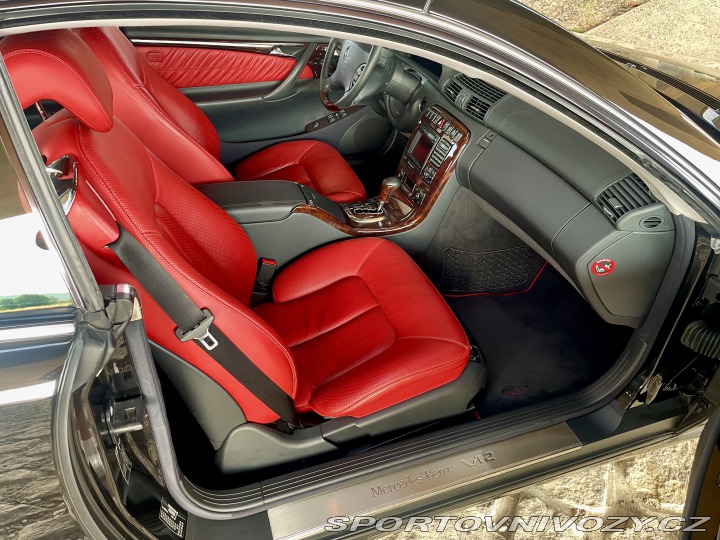 Mercedes-Benz CL Cl600 5.8 V12 nejeto v čr 2000