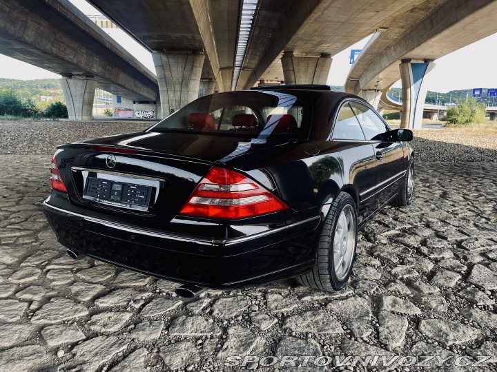 Mercedes-Benz CL Cl600 5.8 V12 nejeto v čr 2000