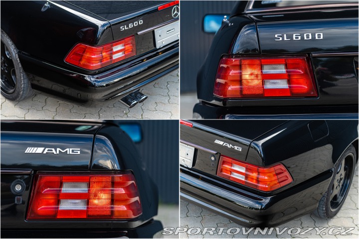 Mercedes-Benz SL 600 AMG paket moc pěkné 1993