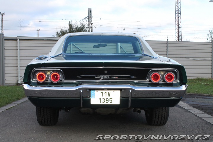 Dodge Charger perfekt. stav, 2 majitelé 1968