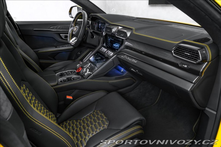 Lamborghini Urus V8 Night, panorama, 23 k 2021