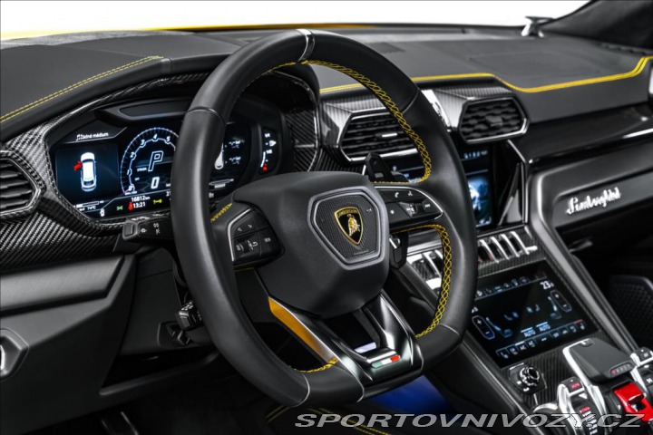 Lamborghini Urus V8 Night, panorama, 23 k 2021