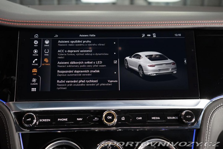 Bentley Continental GT V8 Mulliner-Red BlackL 2022