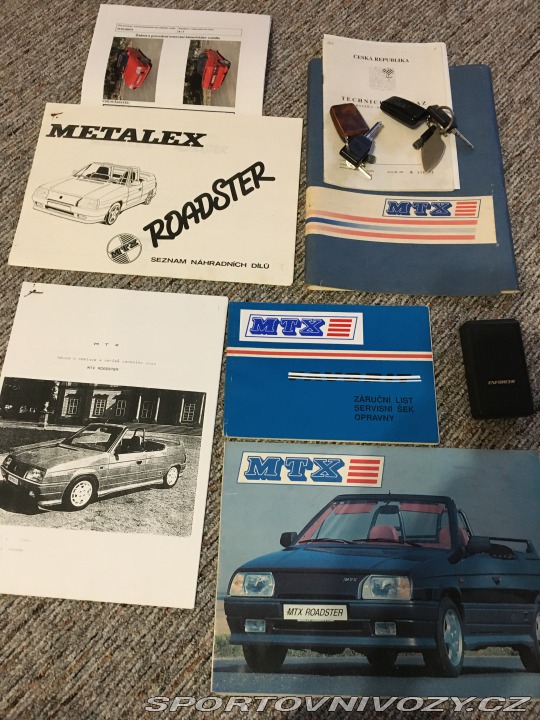 Škoda Ostatní modely MTX 7-06 Roadster 1993