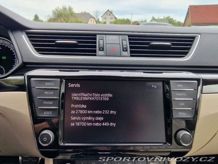 Škoda Superb 2,0TSI 206KW 4x4 DSG 1.MA 2016