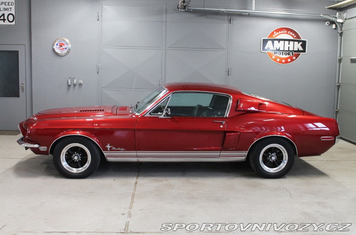 Ford Mustang 289 V8, 4-speed manuál 1968