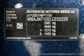 BMW 5 3,0 540d 235kW Steptronic 2020